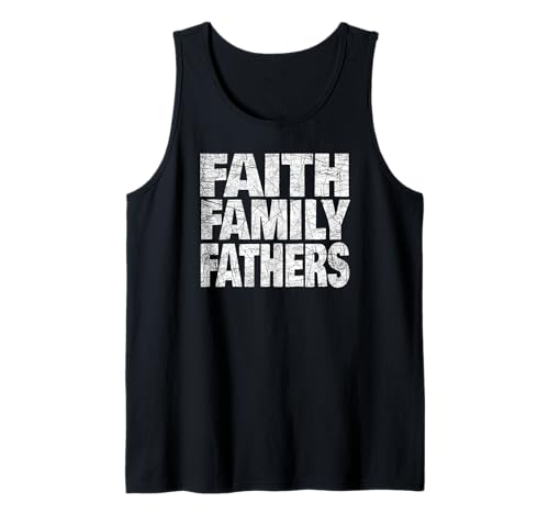 Christlich-konservative Männer, glaubensbasierte Familienführung Tank Top von Traditional Values Co