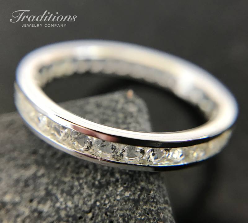 Traditions Halbedelstein Sterlingsilber Ring - Stapelring Handgemachter Verlobungsring von TraditionsJewelryCo
