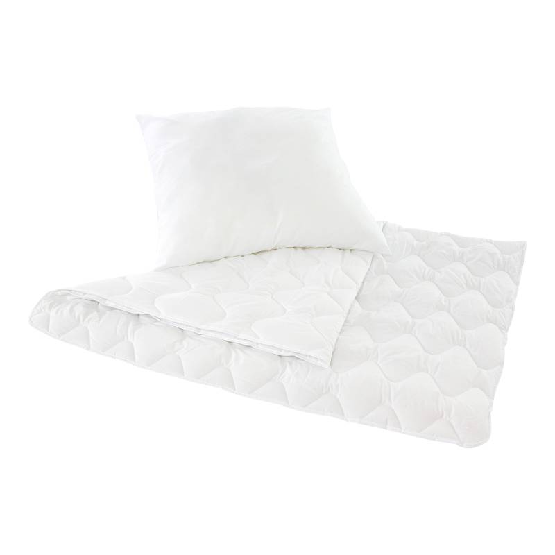 Träumeland 2-tlg. Steppbett-Set Märchenweich 80x80 / 135x200 cm 5.5 TOG von Träumeland