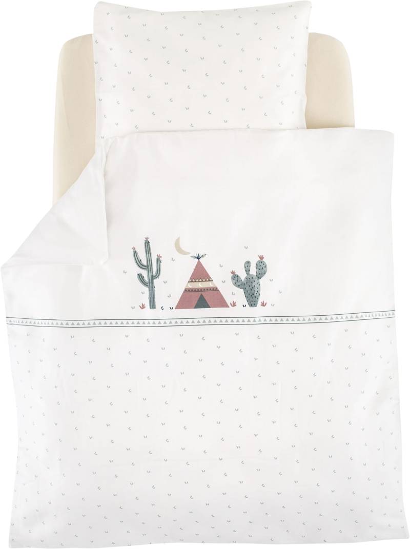 Träumeland Babybettwäsche 2 Stk. tlg. Kissen- und Bettdeckenbezug aus 100% Baumwolle von Träumeland