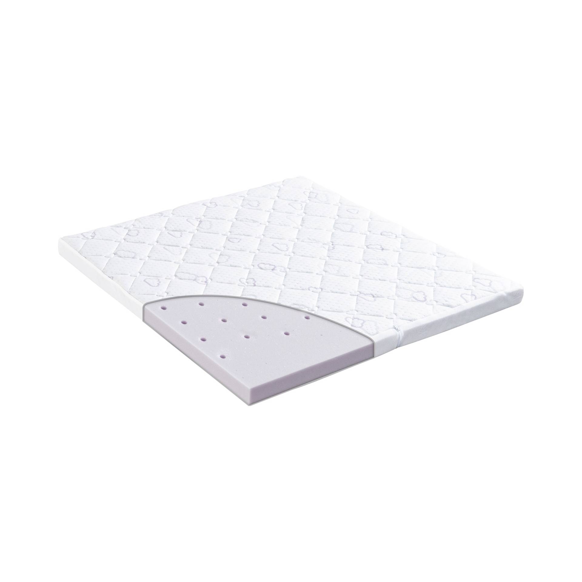 Träumeland Laufgittermatratze Play & Dream Antiallergiker 97x97 cm von Träumeland