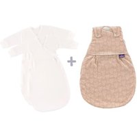 Träumeland Schlafsack 3-tlg. Liebmich Kuschelhase beige von Träumeland