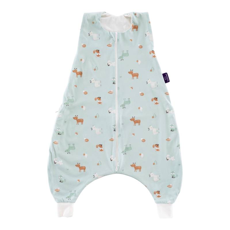 Träumeland Sommer-Sleepoverall light TO GO 0.5 TOG Exklusivdesign Waldtiere von Träumeland