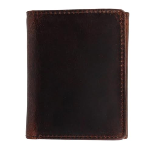 Trafalgar Herren Tennyson Tri-Fold Echtleder Geldbörse mit Ausweisfenster, Braun, Einheitsgröße Trafalgar Herren Tennyson Tri-Fold Echtleder Geldbörse mit Ausweisfenster, Braun, Einheitsgröße von Trafalgar