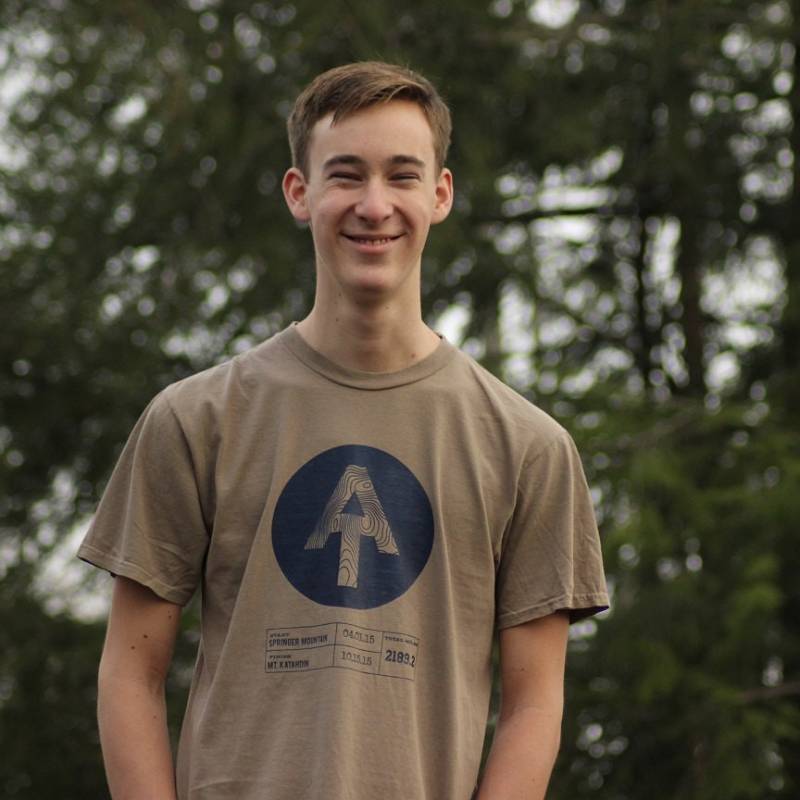 Personalisieren Sie Dieses Appalachian Trail Zu Wandern Tshirt Mit Ihren Anfang Und Ende Info. Hand-Siebdruck Auf Einem Weichen Stil T von TrailMarker