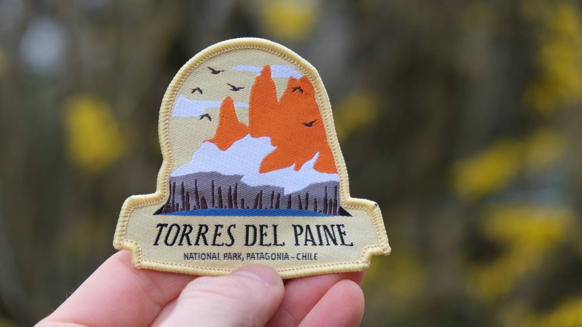 Aufnäher Von Torras Del Painte - Chile Geschenkabzeichen Für Wanderer von TrailMemories