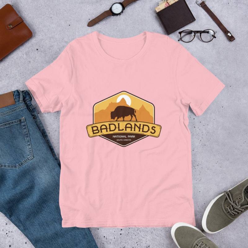Badlands Nationalpark - South Dakota Unisex T-Shirt von TrailMemories