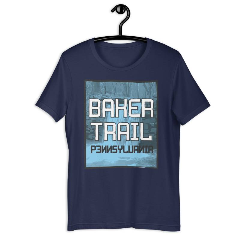 Baker Trail - Pennsylvania Unisex T-Shirt von TrailMemories