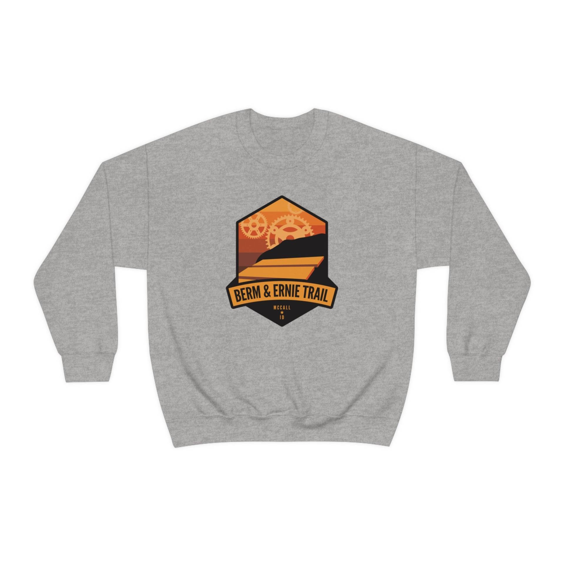 Berm & Ernie Trail - Mccall, Idaho Unisex Heavy Blend Crewneck Sweatshirt von TrailMemories