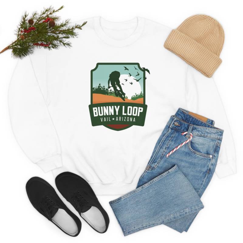 Bunny Loop - Vail, Arizona Unisex Heavy Blend Crewneck Sweatshirt von TrailMemories