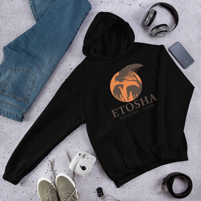 Etosha Nationalpark - Namibia Unisex Hoodie von TrailMemories