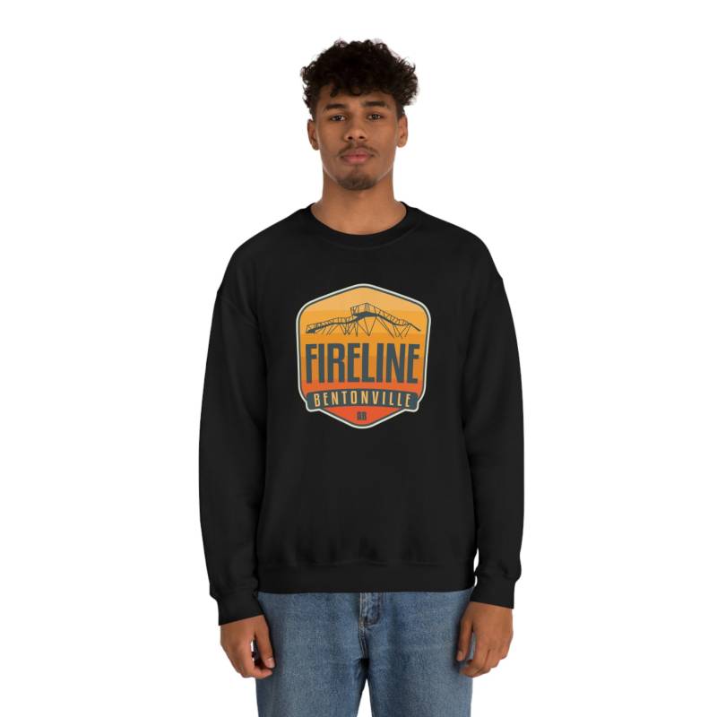 Fireline - Bentonville, Arkansas Unisex Heavy Blend Crewneck Sweatshirt von TrailMemories