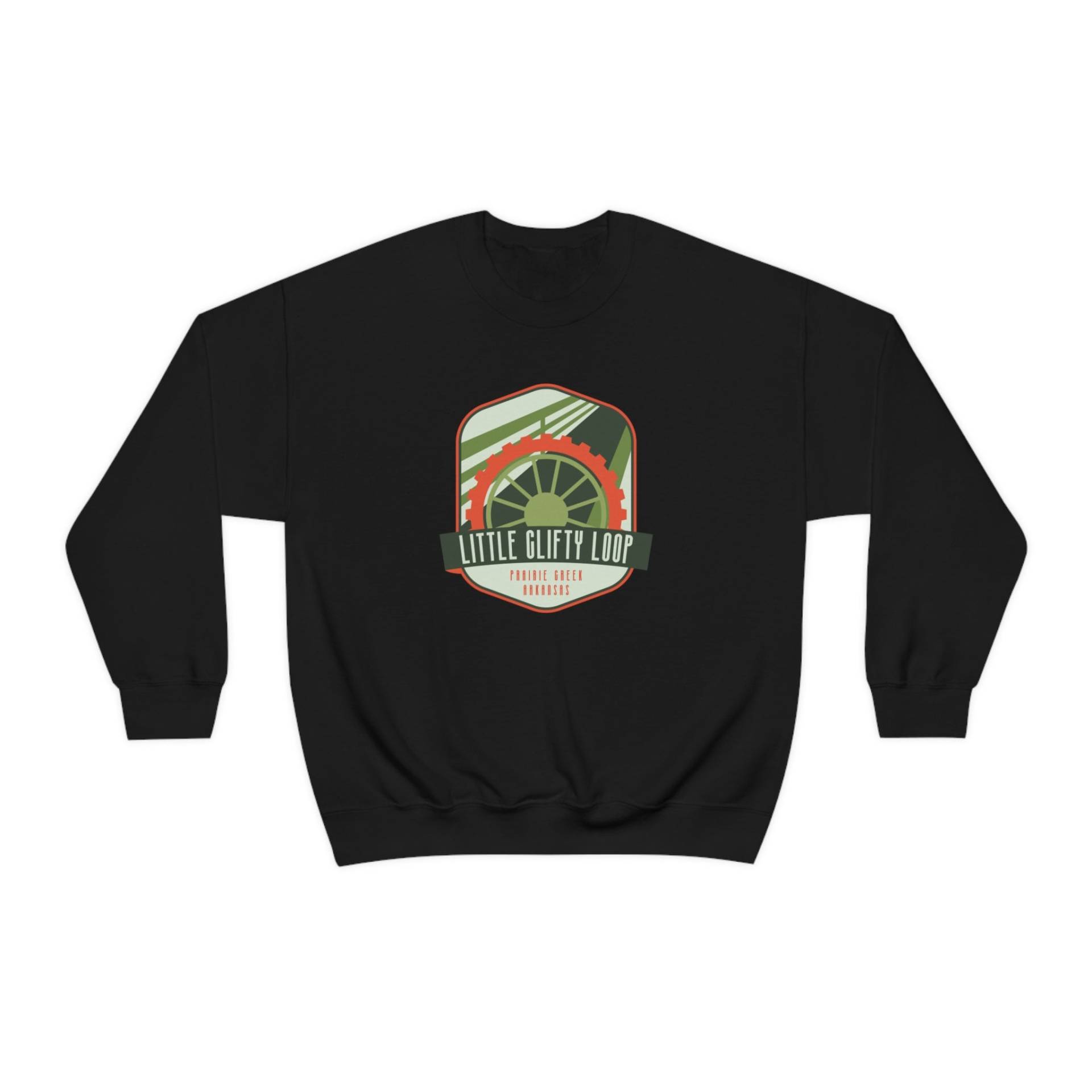 Little Clifty Loop - Prairie Creek, Arkansas Unisex Heavy Blend Crewneck Sweatshirt von TrailMemories