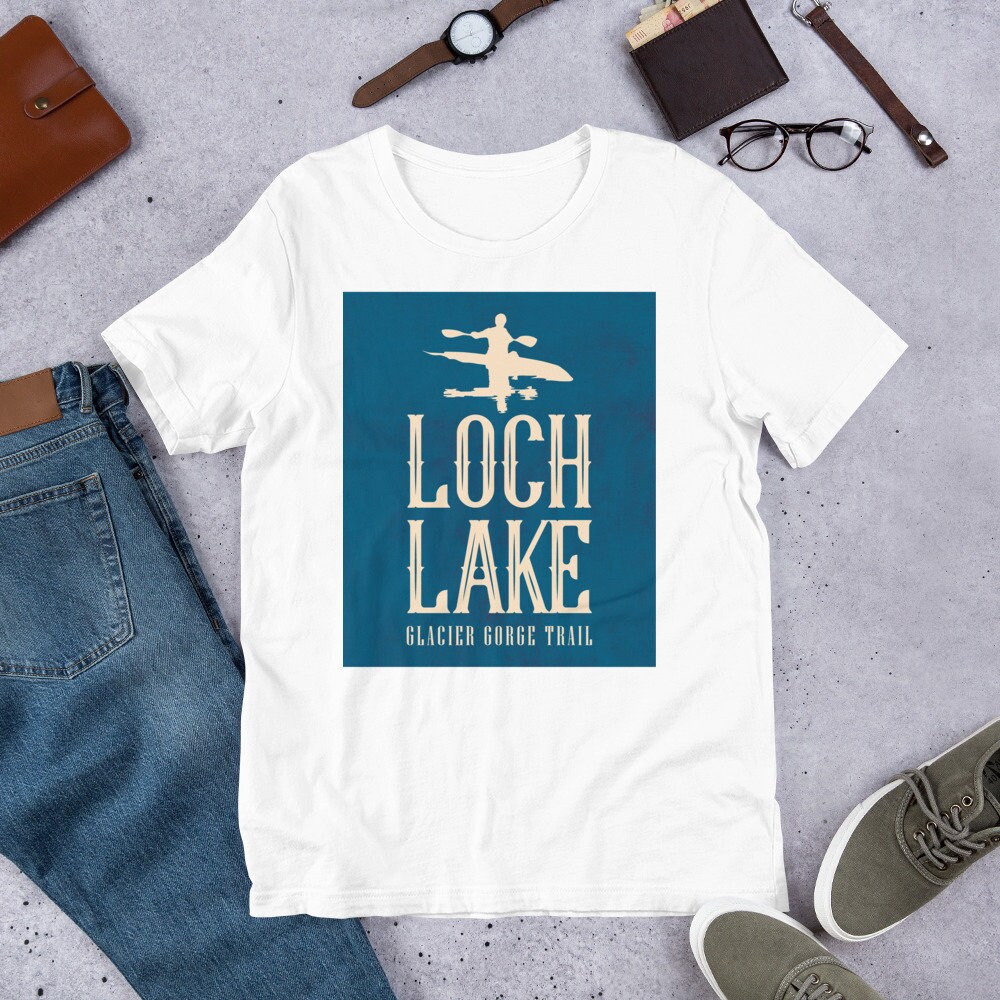 Loch Lake - Glacier Gorge Trail Unisex T-Shirt von TrailMemories