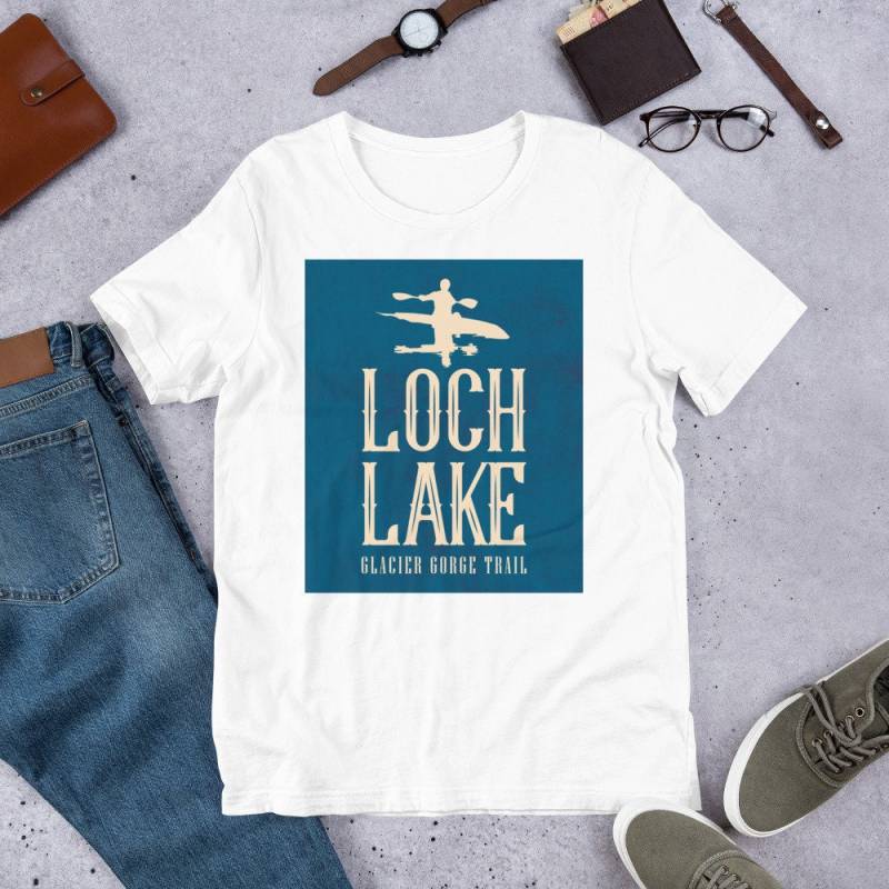 Loch Lake - Glacier Gorge Trail Unisex T-Shirt von TrailMemories