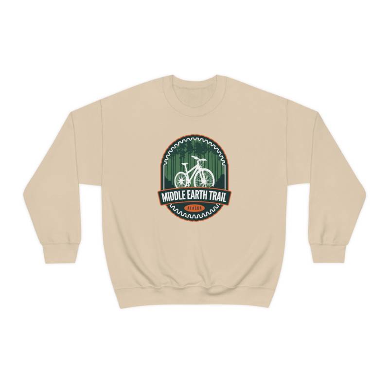 Middle Earth Trail - Alaska Unisex Heavy Blend Crewneck Sweatshirt von TrailMemories