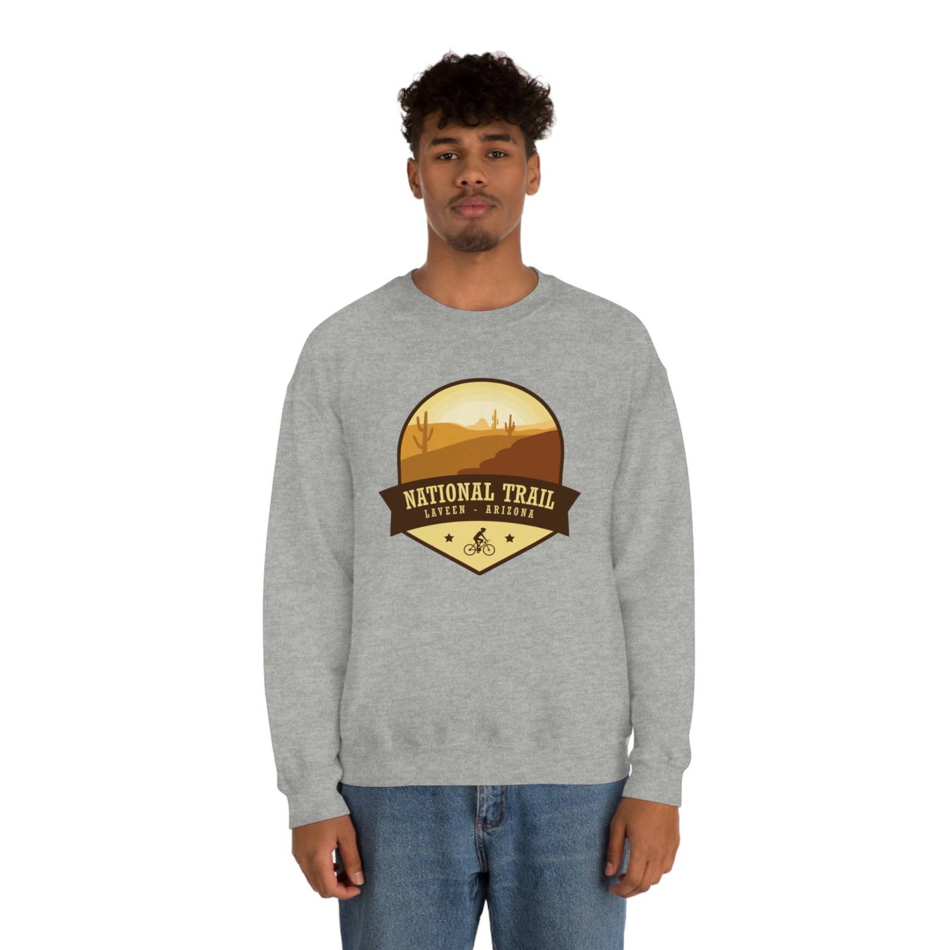 National Trail - Laveen, Arizona Unisex Heavy Blend Crewneck Sweatshirt von TrailMemories