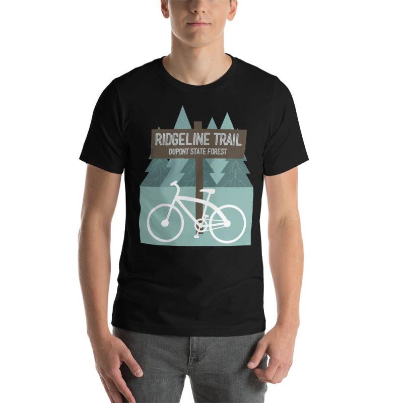 Ridgeline Trail - Dupont State Forest Unisex T-Shirt von TrailMemories
