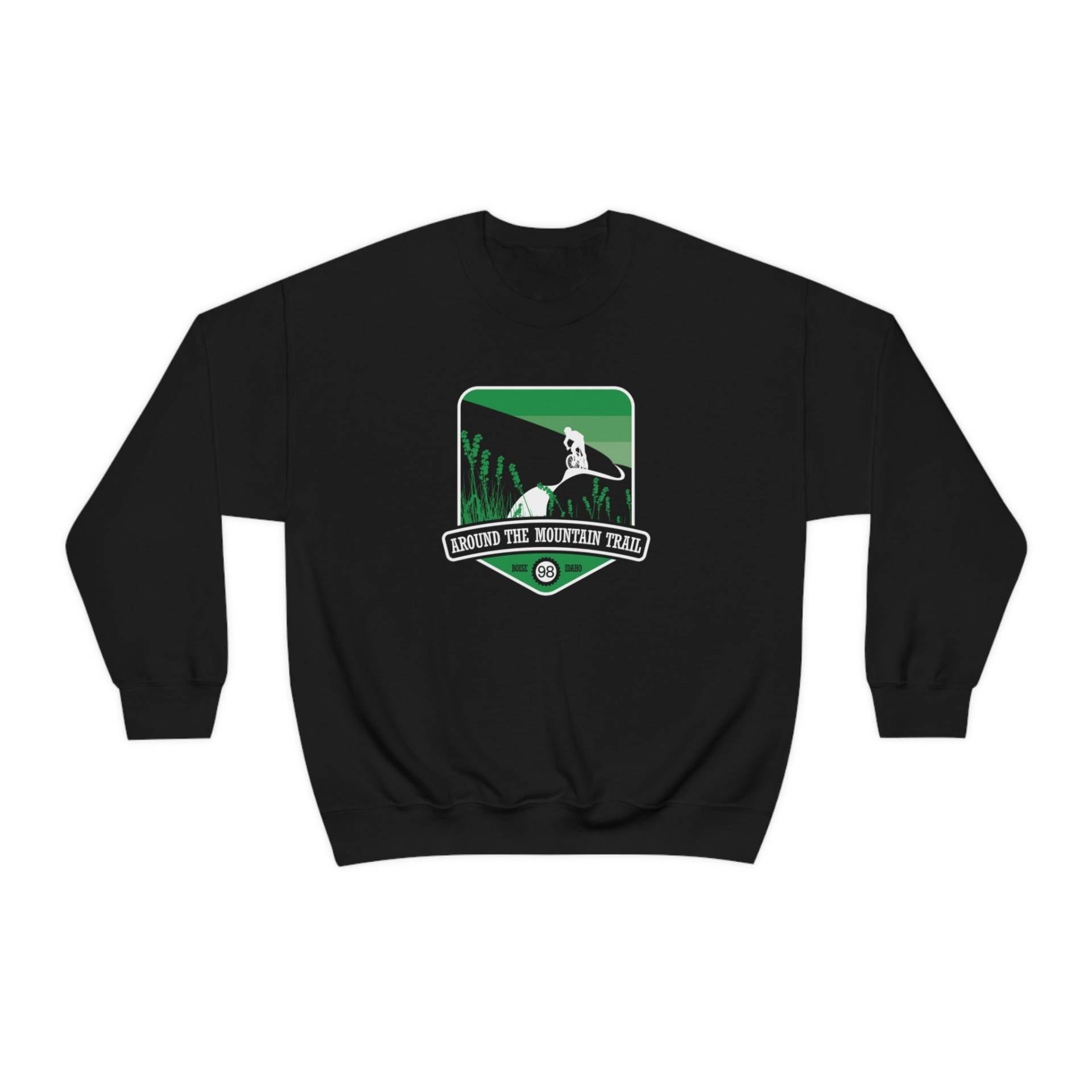 Rund Um Den Bergpfad | 98 - Boise, Idaho Unisex Heavy Blend Crewneck Sweatshirt von TrailMemories
