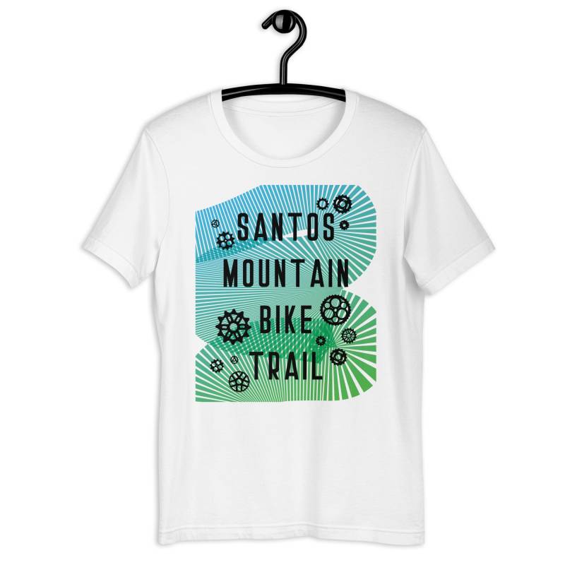 Santos Mountainbike Trail Unisex T-Shirt von TrailMemories