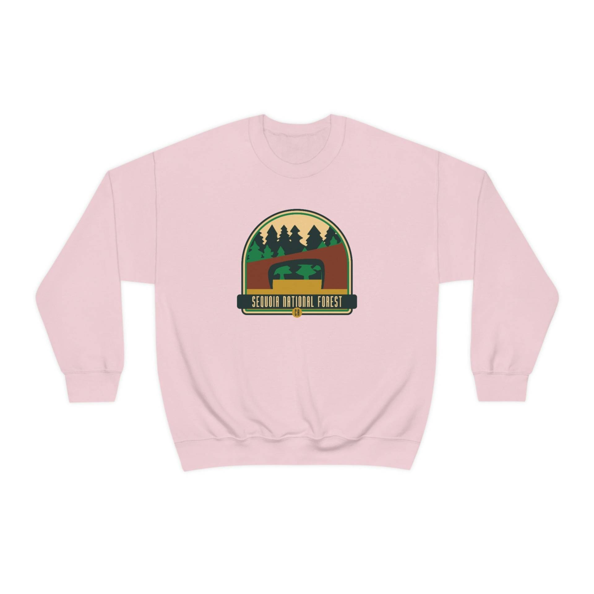 Sequoia National Forest - Kalifornien Unisex Heavy Blend Crewneck Sweatshirt von TrailMemories