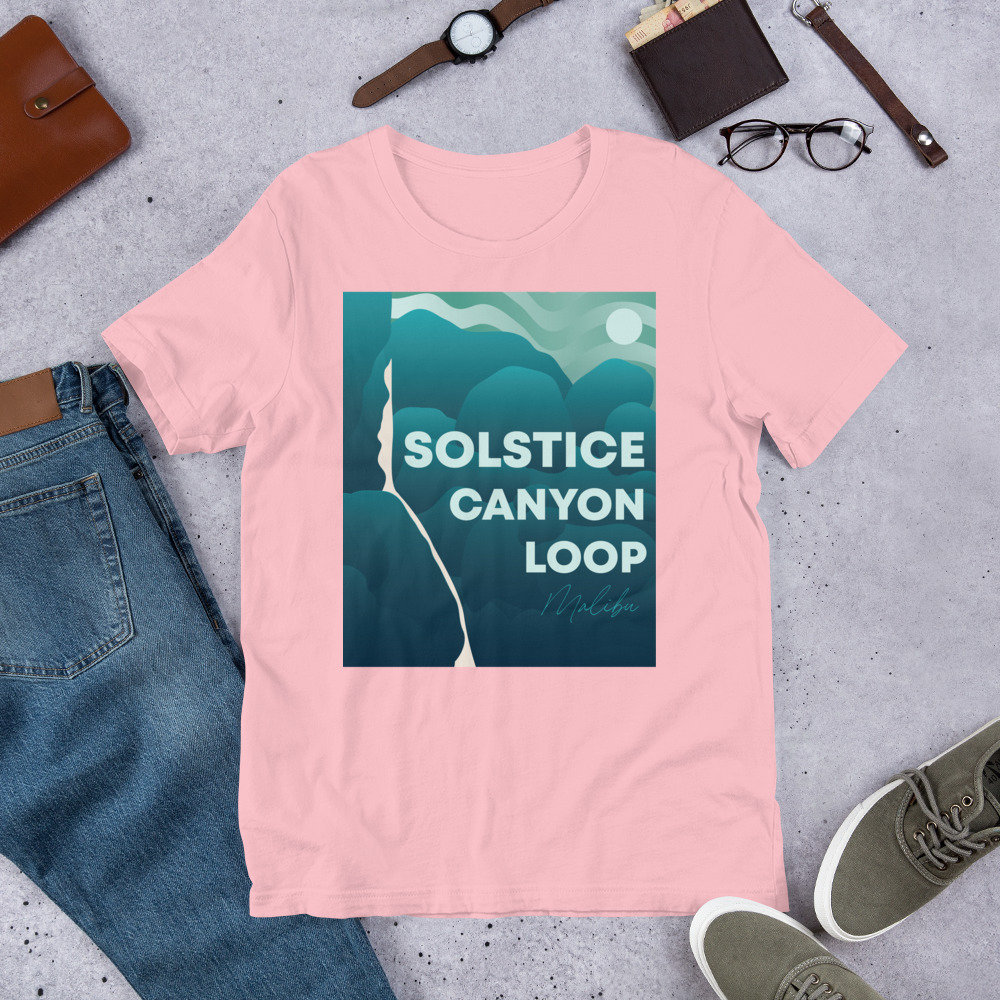 Solstice Canyon Loop - Malibu Unisex T-Shirt von TrailMemories