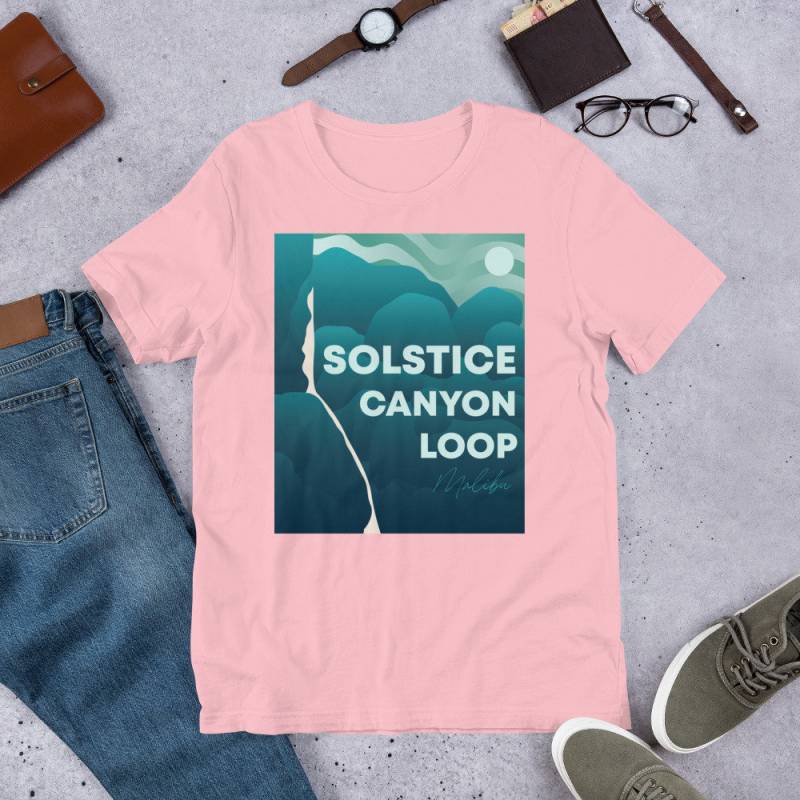 Solstice Canyon Loop - Malibu Unisex T-Shirt von TrailMemories