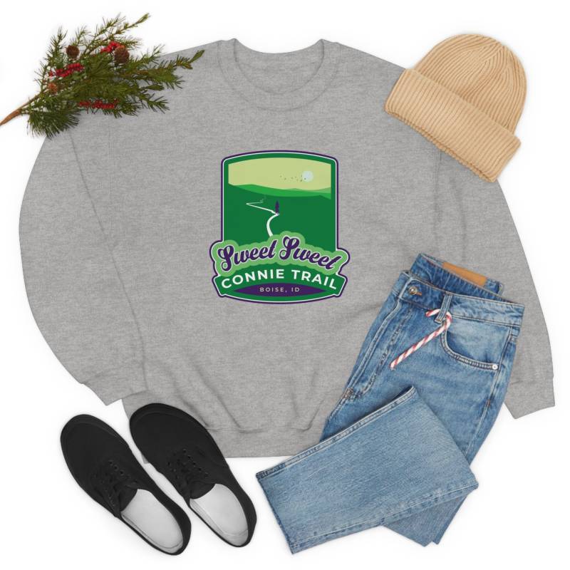 Süße Connie Trail - Boise, Idaho Unisex Heavy Blend Crewneck Sweatshirt von TrailMemories
