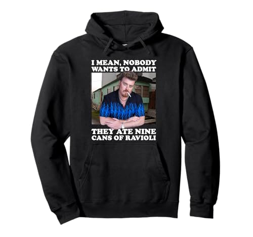 Ripple Junction x Trailer Park Boys Nine Cans of Ravioli Pullover Hoodie von Trailer Park Boys