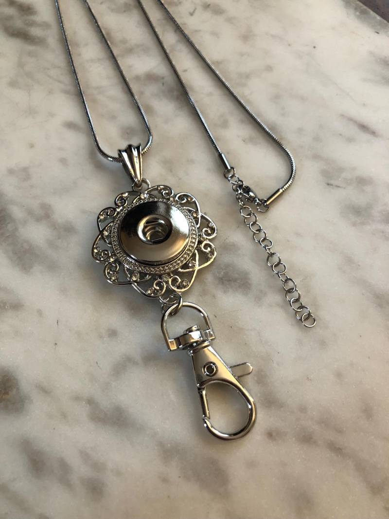 Austauschbare 20 Mm Snap Lanyard Halskette > Austauschbare 20 Mm Snap Lanyard Halskette > von TrailsEndFarmCrafts