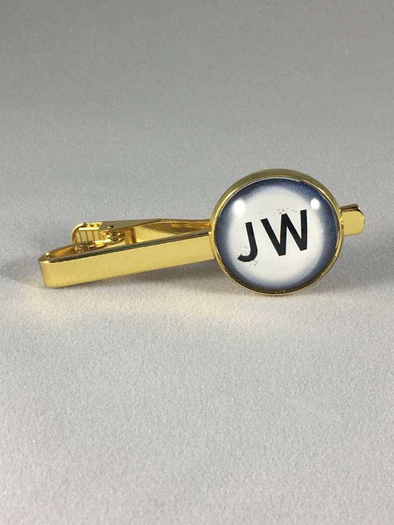 Jw Herren Krawattenklammer/- "Jw" Zeuge Jahwe." von TrailsEndFarmCrafts