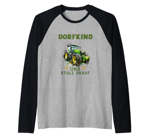 Traktor Deutz für das Dorfkind I Landwirtschaft Kinder Raglan Traktor Deutz für das Dorfkind I Landwirtschaft Kinder Raglan von Traktor Deutz für das Dorfkind I Landwirtschaft