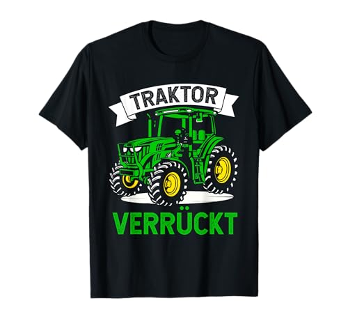 Traktor VERRÜCKT Traktor Kinder T-Shirt von Traktor Kinder Bekleidung