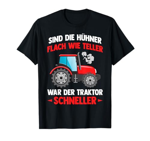 Traktor Bauer Landwirt Schlepper Trecker Bauernhof Männer T-Shirt von Traktor Kinder Traktorfahrer Bauer Farmer Trekker