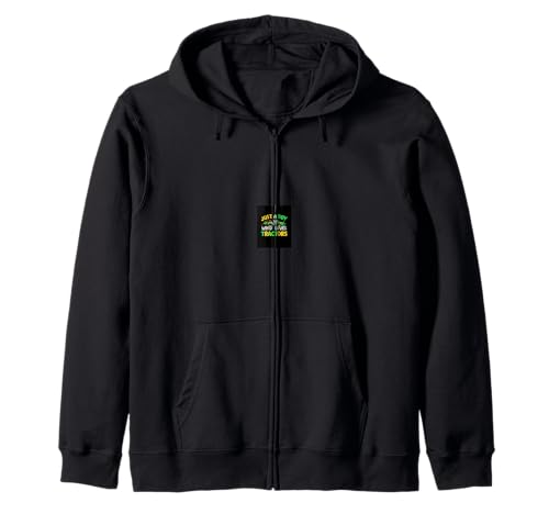 JUST A Boy WHO Loves Tractors Tractor Lover Kapuzenjacke JUST A Boy WHO Loves Tractors Tractor Lover Kapuzenjacke von Traktor Liebhaber Geschenk Design