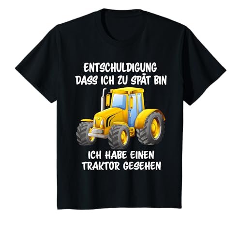 Traktor für Kinder Entschuldigung hab einen Traktor gesehen T-Shirt von Traktor für Kinder Traktor Spielzeug
