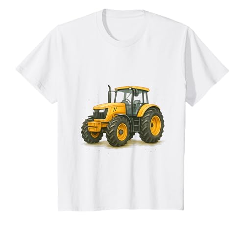Kinder Cooler gelber Traktor für Kinder und Landmaschinenfans T-Shirt Kinder Cooler gelber Traktor für Kinder und Landmaschinenfans T-Shirt von Traktorfreunde Deutschland