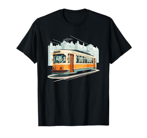 Cooles Tram City Straßenbahn Kostüm für Jungen und Mädchen T-Shirt von Tram and Streetcar