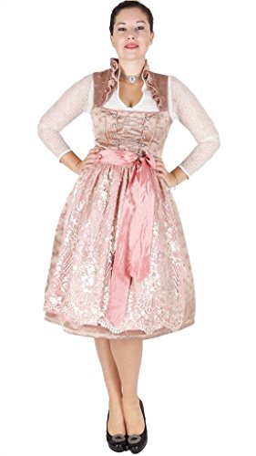 Tramontana 15888 65er Dirndl Schlamm lachs Size 40 von Tramontana