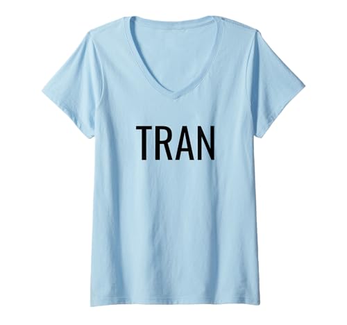 Damen Tran T-Shirt mit V-Ausschnitt Damen Tran T-Shirt mit V-Ausschnitt von Tran