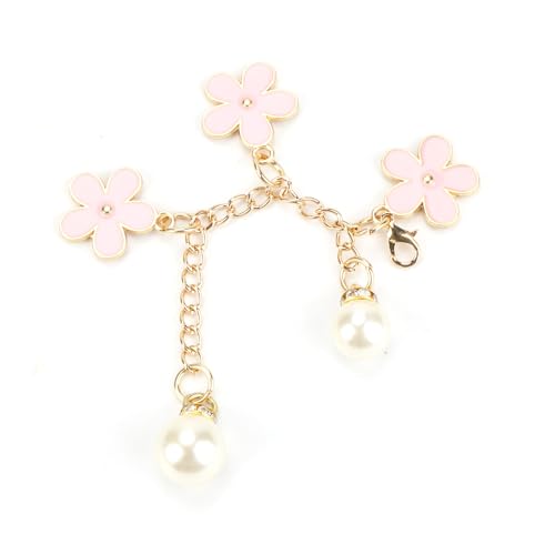 Schlüsselanhänger Taschenschmuck Damen, Süßer Taschenanhänger Blume, Aesthetic Stuff and Cute Stuff, Geschenk für Frauen, Freundin, Schwester, Geburtstagsgeschenk, Kleinigkeit für That Girl Stuff von Tranbath