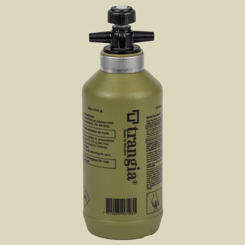 Flüssigbrennstoff-Sicherheitstankflasche 0,3l Volumen 0,3 Farbe oliv von Trangia