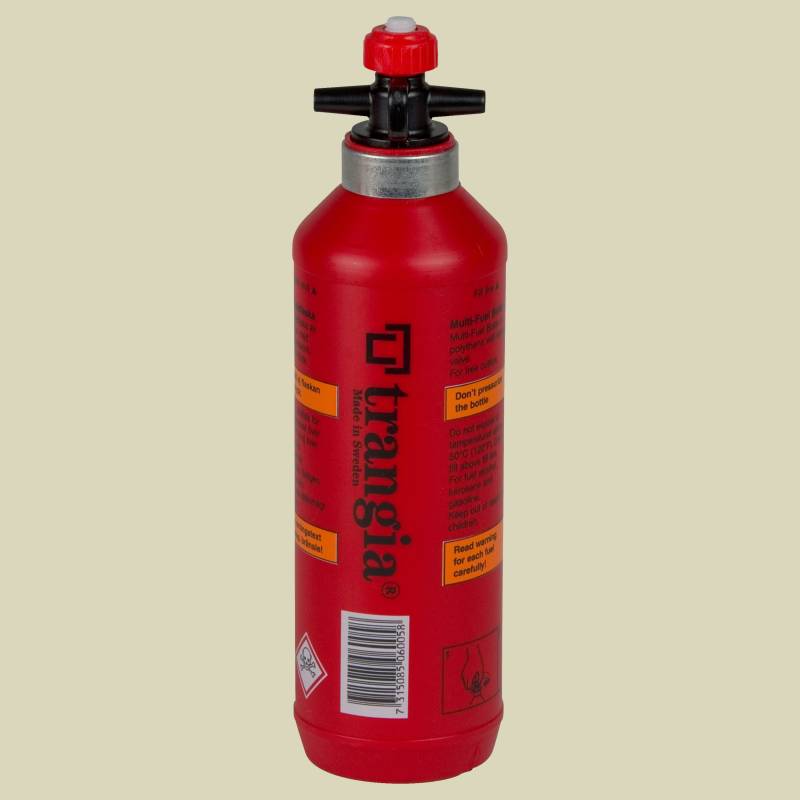 Flüssigbrennstoff-Sicherheitstankflasche 0,5l rot Volumen 500 ml farbe: rot von Trangia