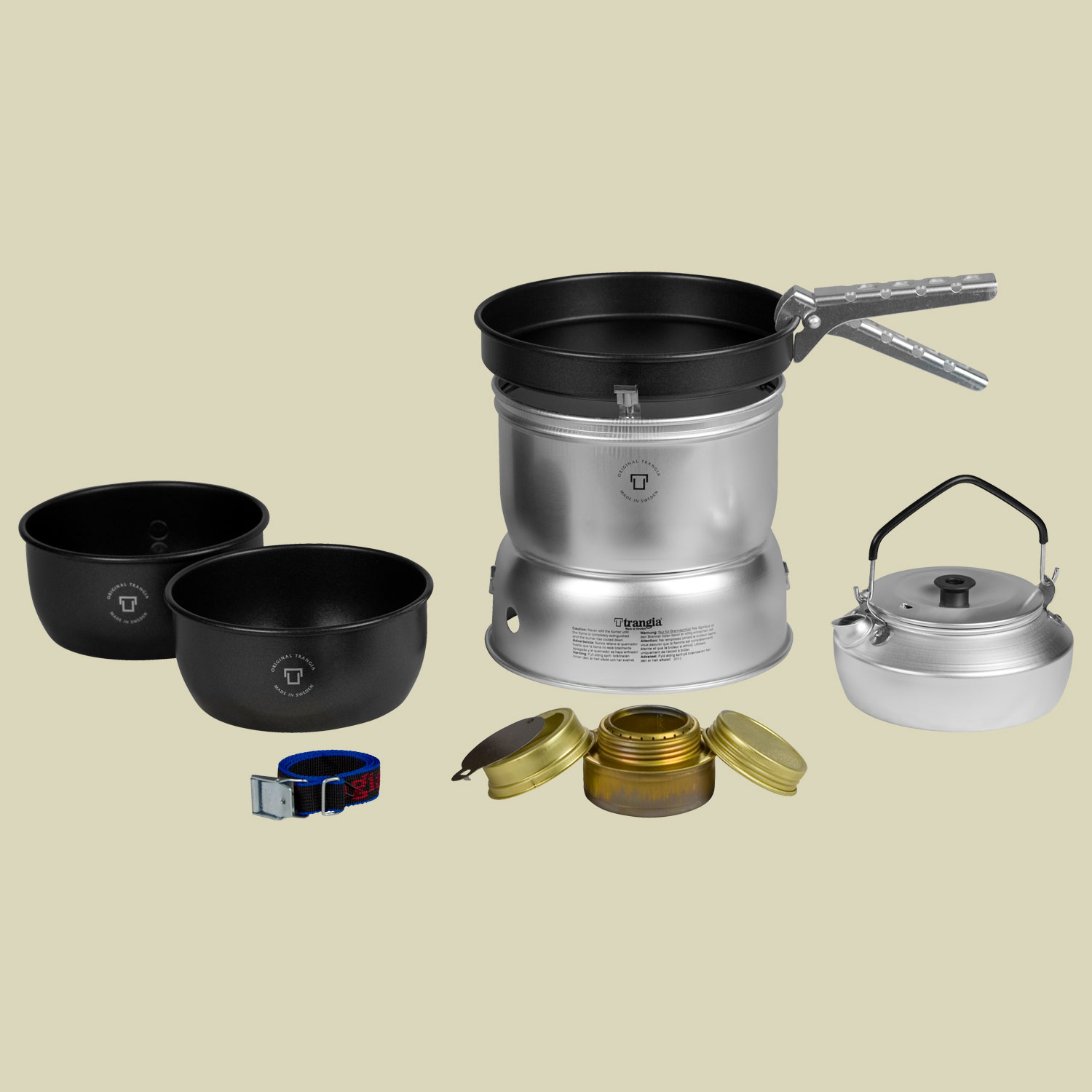Sturmkocher klein UL Alu Nonstick mit WK 27-6 UL (140276) von Trangia