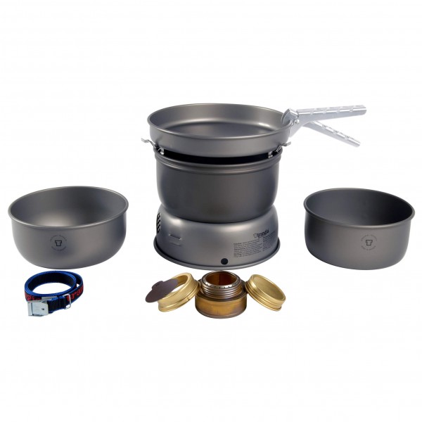 Trangia - 25-1 Spiritus Sturmkocher - Spirituskocher grau von Trangia