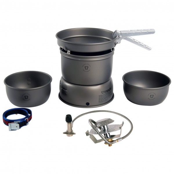 Trangia - 27-1 Sturmkocher mit Primus Gasbrenner - Gaskocher Gr 820 g von Trangia