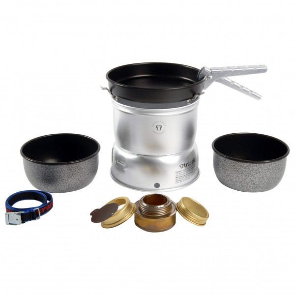 Trangia - 27-5 Spiritus Sturmkocher - Spirituskocher grau von Trangia