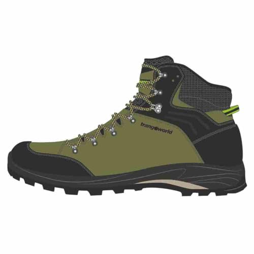 Trangoworld Unisex-Erwachsene Toluca Trekking-& Wanderstiefel, Grün (Verde Helecho/Negro 012) von Trangoworld