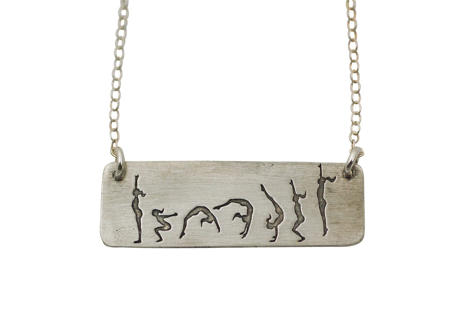 Gymnastik Schmuck, Halskette, Armband, Handspring Kette, Wagenrad-Halskette, Flip-Schmuck, Mädchenschmuck, Sport von TranquillaGirl