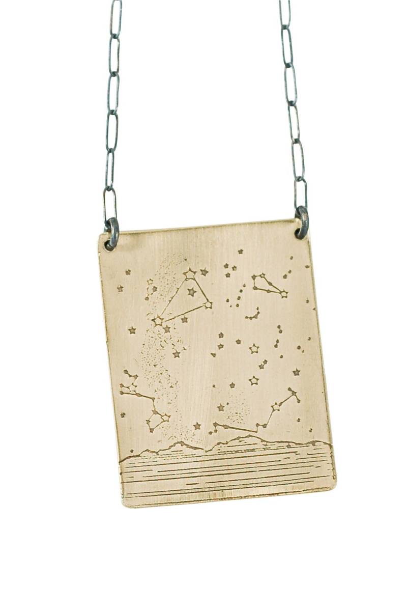 Berg-Sommer-Constellation-Reihe von TranquillaStudio